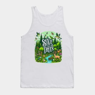 Guardians of the Forest: Save Our Trees Tank Top